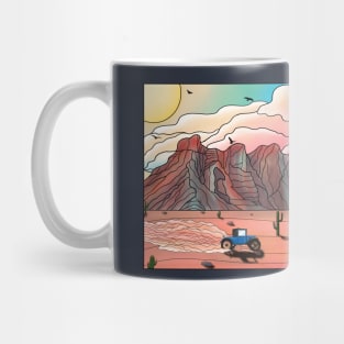 Vintage Off Road Drive Mug